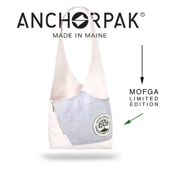 Original Maine Flag Tote Bag Organic Cotton Tote Bag Maine 